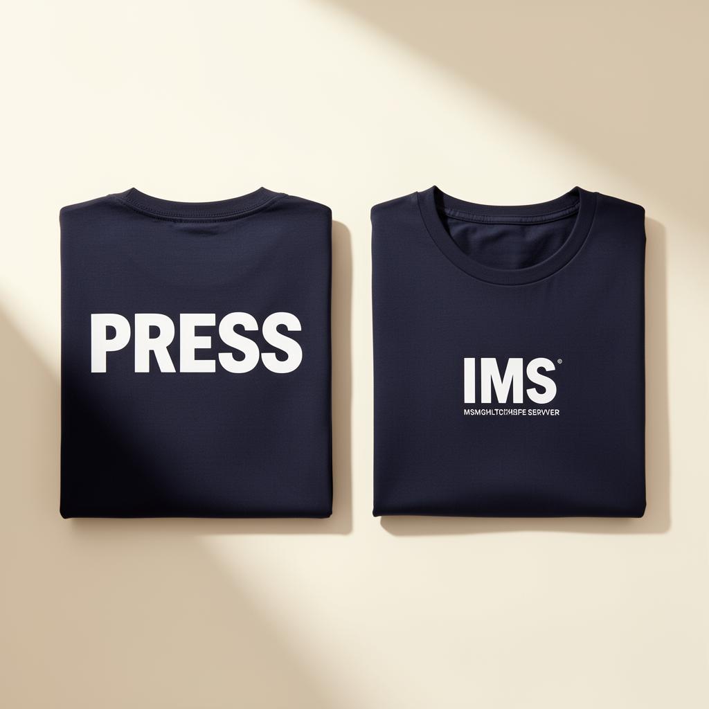 IMS T-shirt med PRESS tryk
